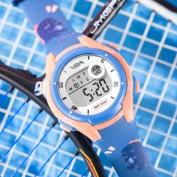V2A Kids Printed Dial & Bracelet Style Digital Multi-Function Watch DK8215P-Dino-Blue-picture-24