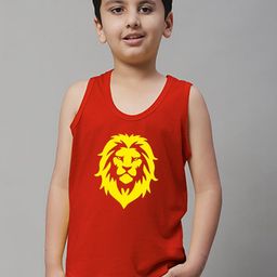 Friskers Boys Printed Pure Cotton Innerwear Vests-picture-46