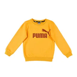 Puma Boys Essential Big Logo Crew Sweatshirt-picture-28