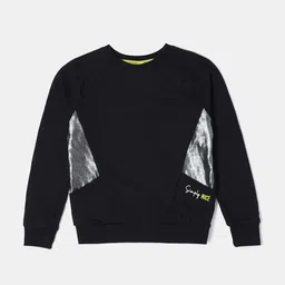 Jockey Girls Super Combed Cotton French Terry Printed Sweatshirt - AG43-image-28