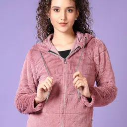 V-Mart Women Long Sleeves Hooded Sweatshirt-picture-12
