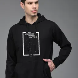 The Modern Soul Typography Printed Hooded Sweatshirt-picture-36
