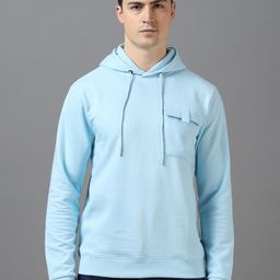 Urbano Fashion Cotton Solid Hooded Neck Sweatshirt-picture-32