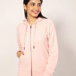 Nykd Women Terry Hooded Sweatshirt-picture-2