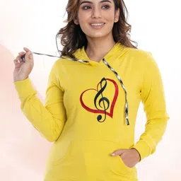 StyleAOne Graphic Printed Hooded Cotton Pullover-image-85