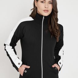 BRINNS Mock Collar Fleece Front-Open Sweatshirt-picture-19