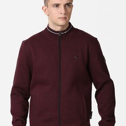t-base Men Maroon Cotton Sweatshirt-picture-32