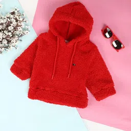 V-Mart Kids Hooded Acrylic Pullover-image-6