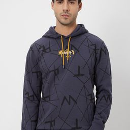 Mufti Typography Printed Hooded Cotton Pullover Sweatshirt-picture-41