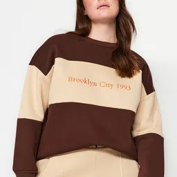 Trendyol Colourblocked Cotton Sweatshirt-picture-14