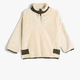 Koton Boys Mock Collar Sweatshirt-picture-27