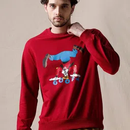 WROGN Goofy Printed Cotton Pullover-picture-14