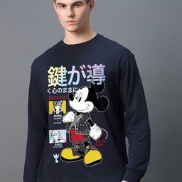 Bewakoof Printed Long Sleeves Fleece Sweatshirt-picture-23