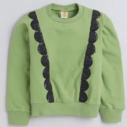 AWW HUNNIE Girls Lace Detail Sequined Sweatshirt-picture-39