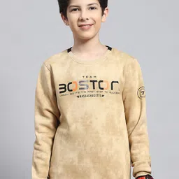 Monte Carlo Boys Typographic Printed Sweatshirt image 1