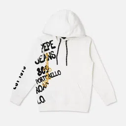 Pepe Jeans Boys Typography Printed Hooded Front-Open Sweatshirt-picture-28