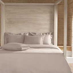 SANSAAR A DDECOR BRAND LIVE CONSCIOUSLY Pumice Stone 350 TC King Bedsheet Set-2.74mx2.74m-picture-22