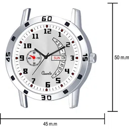 SZN Men Dial & Stainless Steel Straps Analogue Watch DD Aveo Steel SilverSZN33642175 image 2