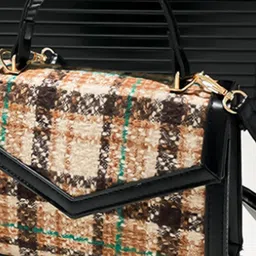 HAUTE SAUCE by Campus Sutra Women Multicolour Casual Hand Bag image 2