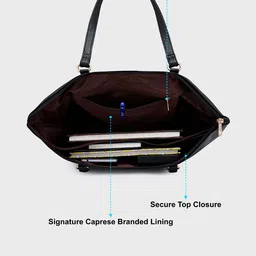 Caprese Textured Structured Shoulder Bag image 4