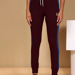 Zicada Women Colourblocked Skinny Fit Joggers Trousers-image-68