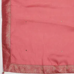 Meena Bazaar Woven Design Art Silk Dress Material image 3