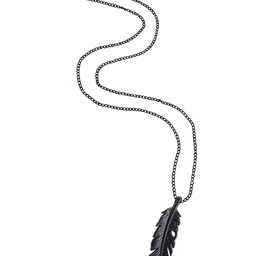 Utkarsh Feather Shaped Pendants with Chains image 3