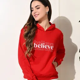 Fabway Clothing Women Printed Hooded Sweatshirt-picture-33