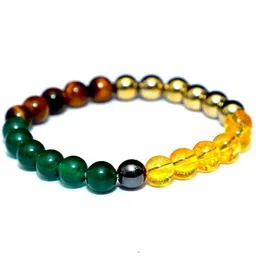 CRYSTAL DIVINE Unisex Crystals Elasticated Bracelet-picture-25
