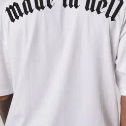 FLYIND VOGUE OUTFIT Men Bio Finish Typography Printed Round Neck Cotton Oversized T-shirt-picture-37