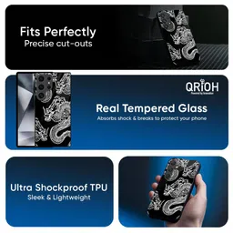 QRIOH Dragon Quirky Printed Samsung Galaxy S25 Plus 5G Silicone Back Case image 3