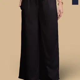Jinfo Women Pack Of 2 Wide Leg Palazzos-image-31