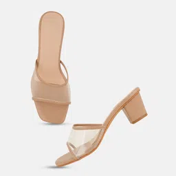 Rubeezz Women Open Toe Block Sandals image 2