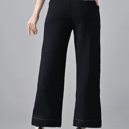 TOMKOT Women Mid Rise Thermal Bottoms image 4