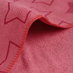 Myntra Elegant Homes Red & Blue 3 Printed Cotton 350 GSM Bath Towel image 5