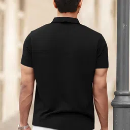 TRIPR Men Polo Collar Pockets T-shirt image 4