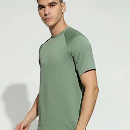 hummel Brand Logo Printed Round Neck Antimicrobial Regular Fit T-shirt image 4