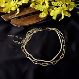 Bellofox Gold-Toned Gold-Plated Necklace-picture-13