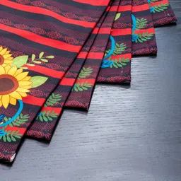 Indisca Designs 7-Pcs Maroon Printed Table Linen Sets image 5