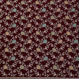 Soch Floral Embroidered Thread Work Silk Georgette Unstitched Dress Material image 4