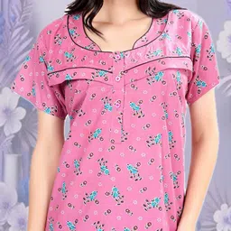 ANKONA Printed Maxi Nightdress image 3