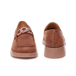 Sherrif Shoes Women Textured Western - Embellished Block Heels Pumps image 3