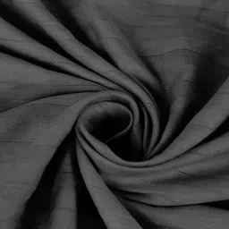 AJISH Grey Striped 300 TC King Bedsheet with 2 Pillow Covers image 5