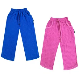 IndiWeaves Girls Pack of 2 Mid-Rise Cotton Printed Capris-picture-19