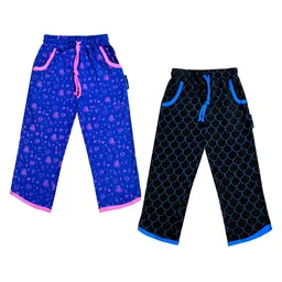 IndiWeaves Girls Pack of 2 Mid-Rise Cotton Printed Capris-picture-27
