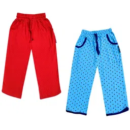 IndiWeaves Girls Pack of 2 Mid-Rise Cotton Printed Capris-picture-38