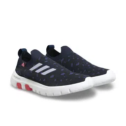 ADIDAS Women Woven Design Walk Anew Walking Shoes with Striped Detail-image-4