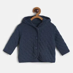 MINI KLUB Boys Navy Blue Lightweight Quilted Jacket-image-85