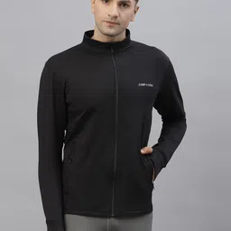 JUMP USA Men Black Lightweight Tailored Jacket-picture-54