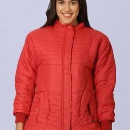 NUEVOSDAMAS Detachable Hooded Faux Fur Trim Longline Puffer Jacket-picture-3